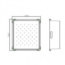 Hamat DRY-1416 - Drying Tray 13-11/16'' x 15-1/16'' x 5'' D