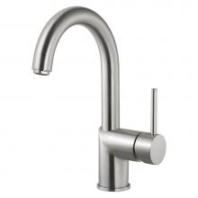 Hamat GABA-4000-BN - Gal Bar Faucet with High Rotating Spout in Brushed Nickel