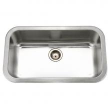 Hamat GOR-3218S-1 - Undermount Stainless Steel Single Bowl Kitchen Sink