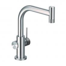 Hamat KNBA-4000-BSS - Contemporary Bar Faucet in Brushed Stainless Steel