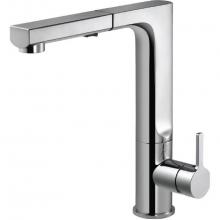 Hamat STPO-2000-PC - Dual Function Pull Out Kitchen Faucet in Polished Chrome