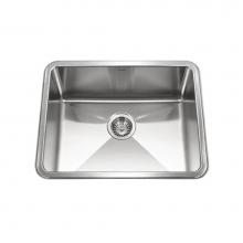 Hamat HYD-2318S-20 - 15MM Radius Undermount Stainless Steel Single Bowl Kitchen Sink