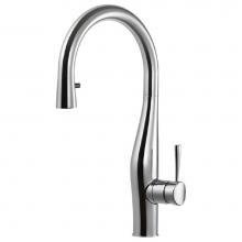 Hamat IMPD-1000-PC - Dual Function Hidden Pull Down Kitchen Faucet in Polished Chrome