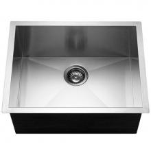 Hamat PRI-2318S - Undermount Stainless Steel Single Bowl Kitchen Sink