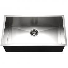 Hamat PRI-3218S - Undermount Large Single Bowl Kitchen Sink
