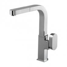 Hamat REPO-2000-PC - Single Function Pull Out Kitchen Faucet in Polished Chrome