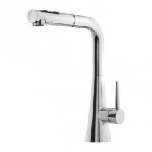 Hamat SEPO-2000-PC - Dual Function Pull Out Kitchen Faucet in Polished Chrome