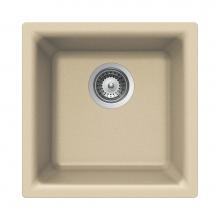 Hamat SIO-1616B-SD - SiOStone 16'' Granite Dual Mount Bar/Prep Sink, Sand