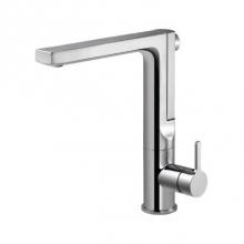 Hamat STPU-3000-PC - Integrated Rear Pull Up Handspray Kitchen Faucet in Polished Chrome