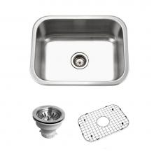 Hamat VIL-2418ST - Topmount Single Bowl Kitchen Sink