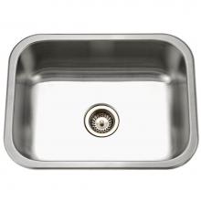 Hamat VIT-2418S-20 - Undermount Stainless Steel Single Bowl Kitchen Sink