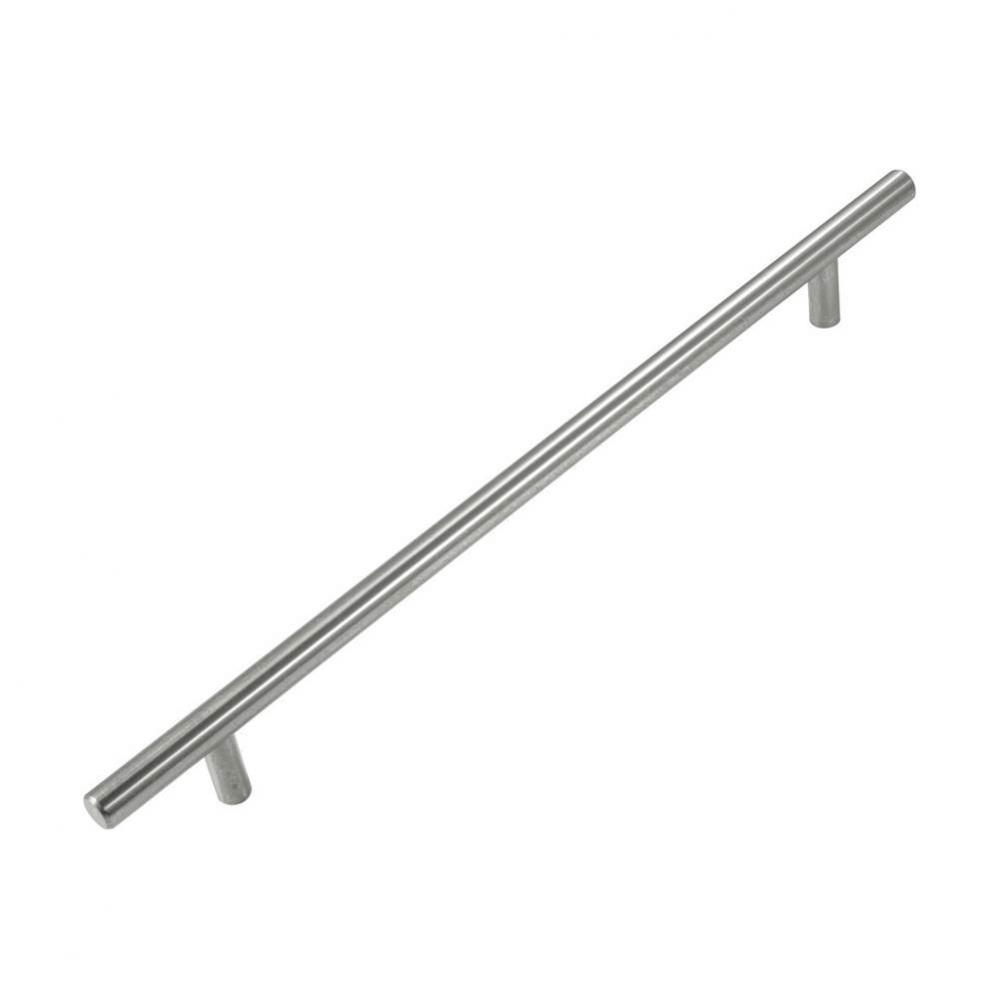 Contemporary Bar Pulls Collection Pull 10-1/16 Inch (256mm) Center to Center Stainless Steel Finis