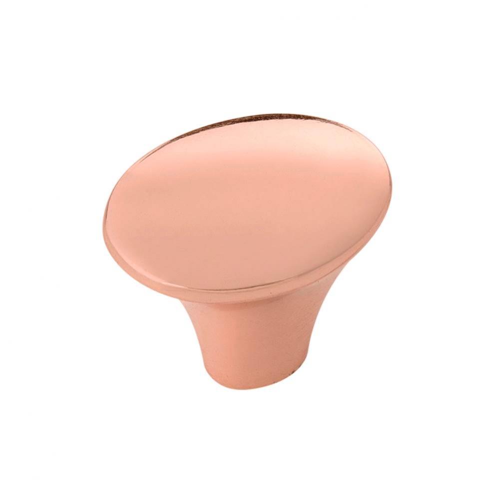 Knob 1-7/16 Inch x 1-1/8 Inch Oval