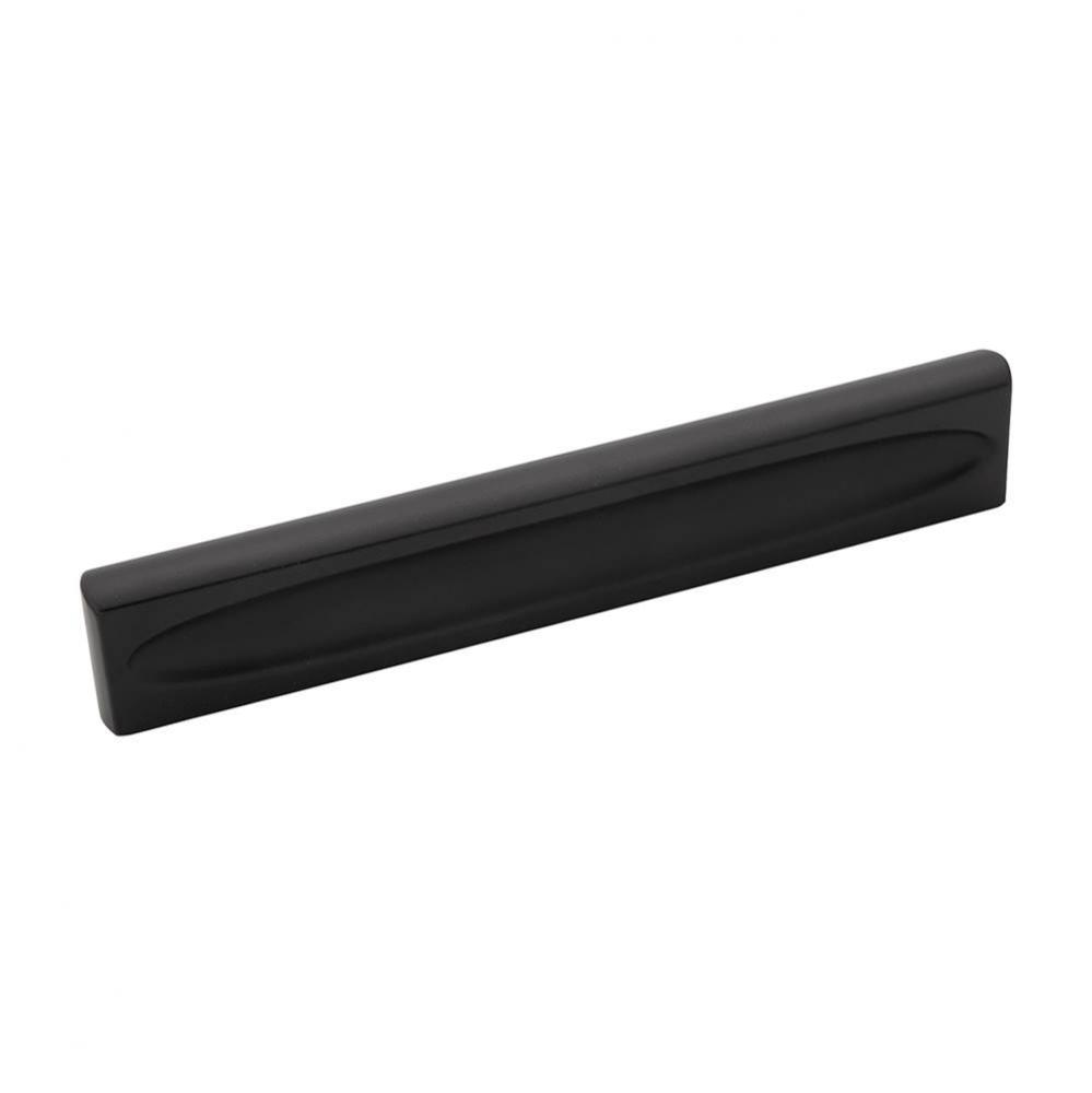 Ingot Collection Pull 5-1/16 Inch (128mm) Center to Center Matte Black Finish (10 Pack)