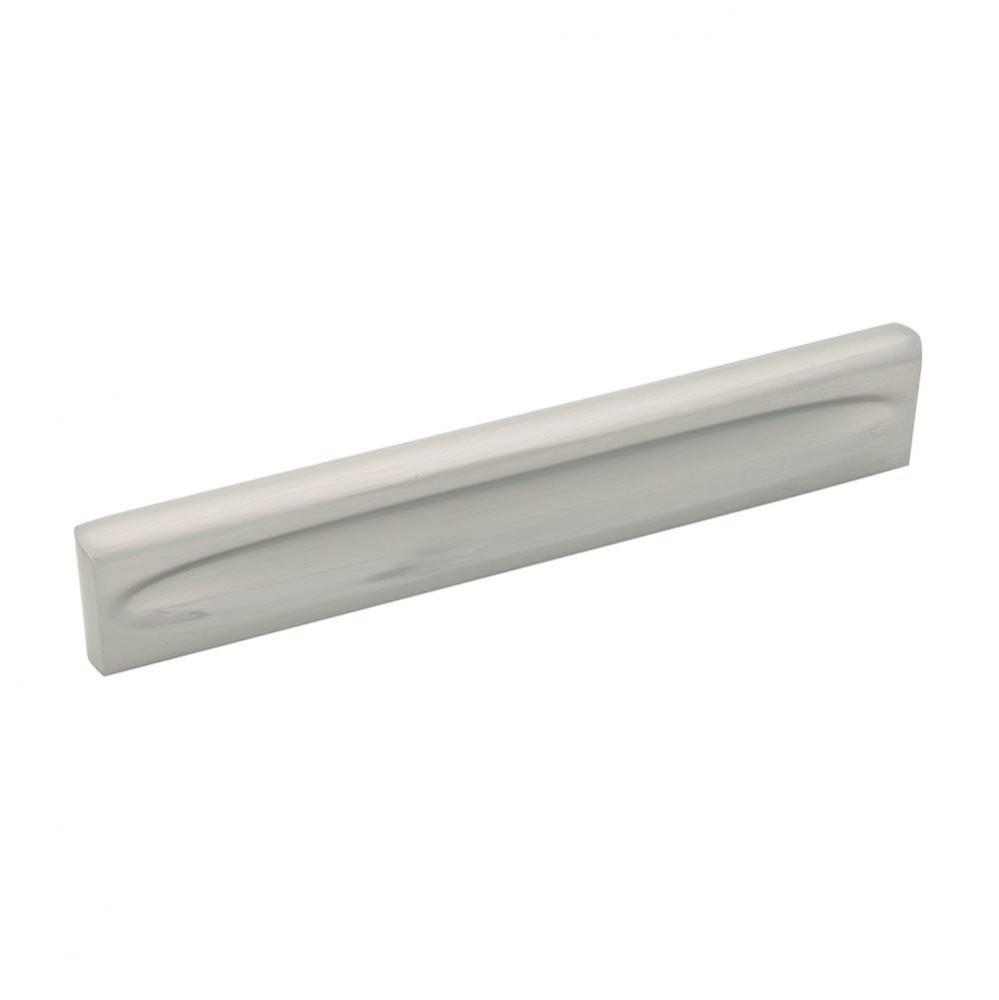 Ingot Collection Pull 5-1/16 Inch (128mm) Center to Center Satin Nickel Finish (10 Pack)