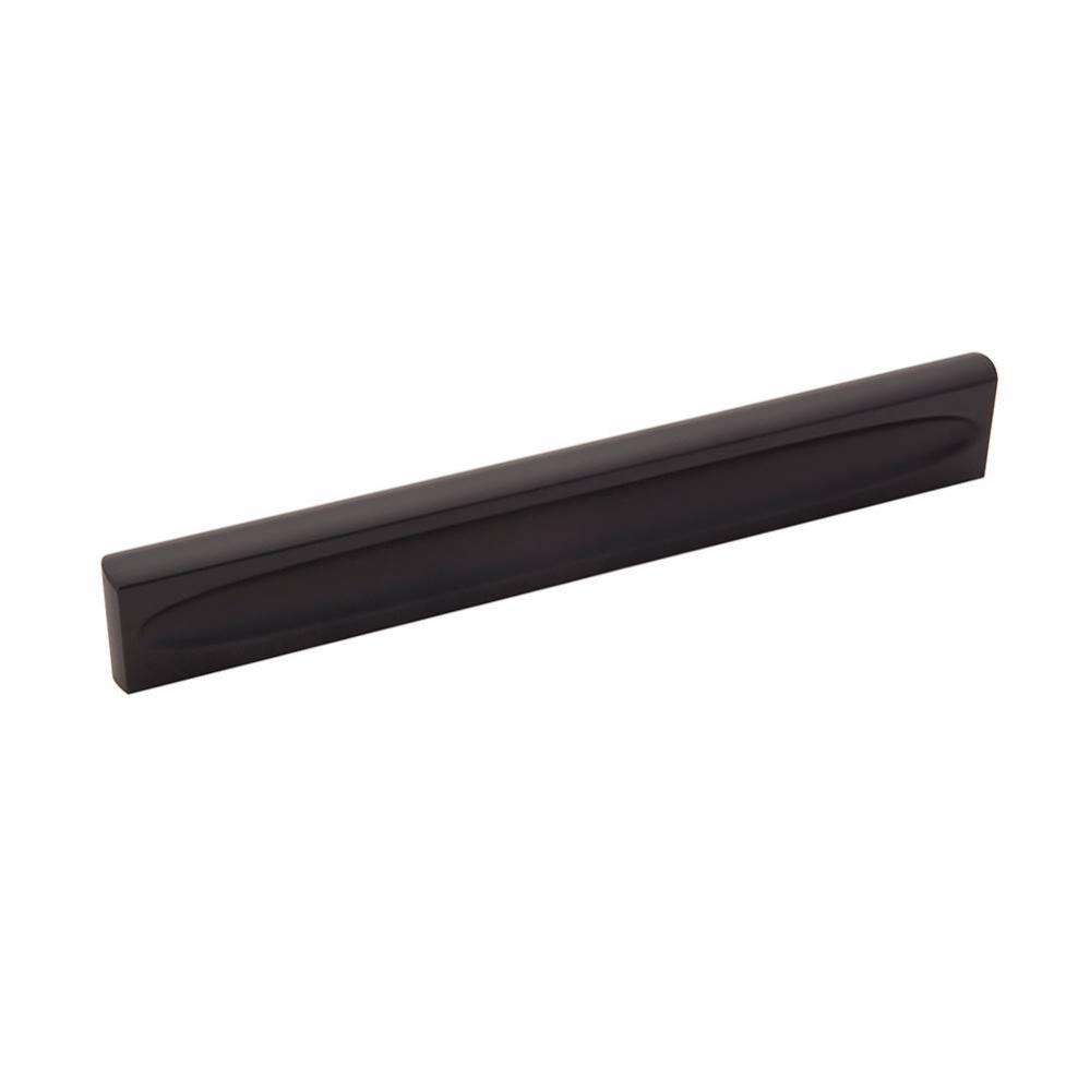 Ingot Collection Pull 6-5/16 Inch (160mm) Center to Center Matte Black Finish (10 Pack)