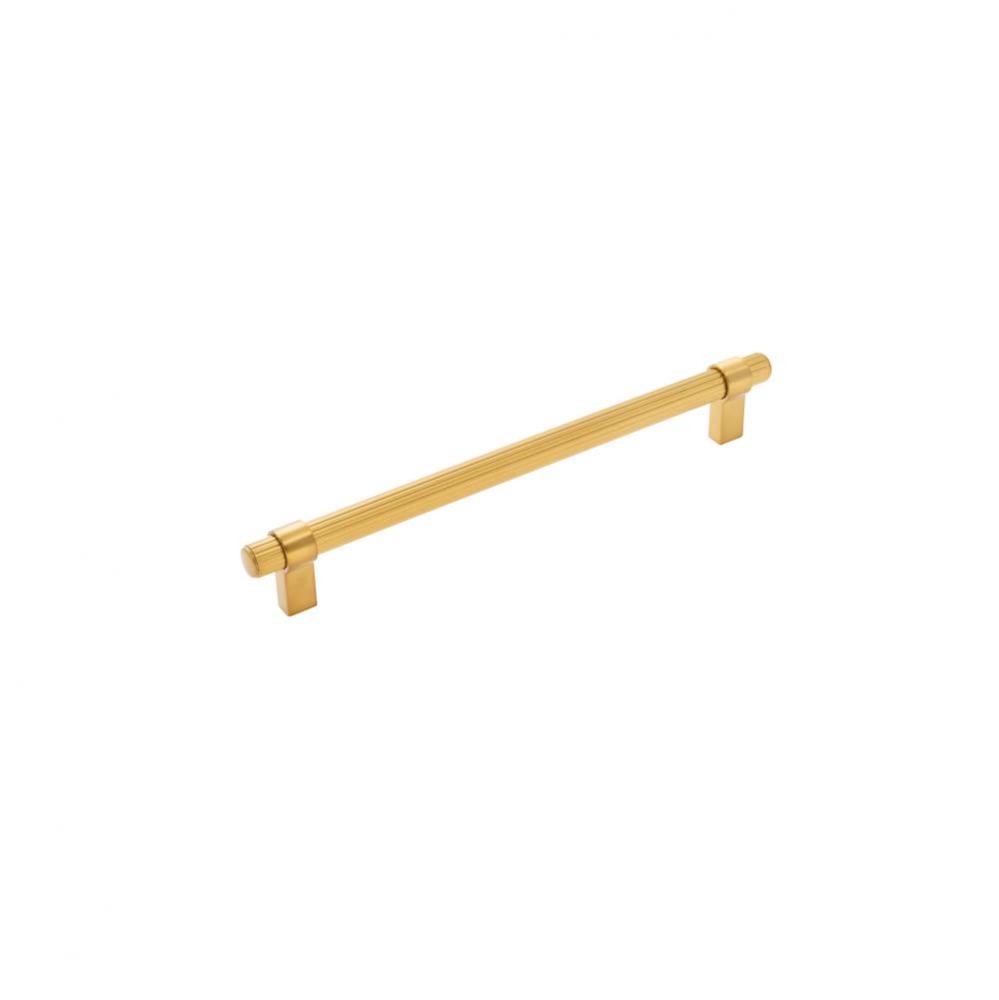 Sinclaire Collection Appliance Pull 12 Inch Center to Center Brushed Golden Brass Finish