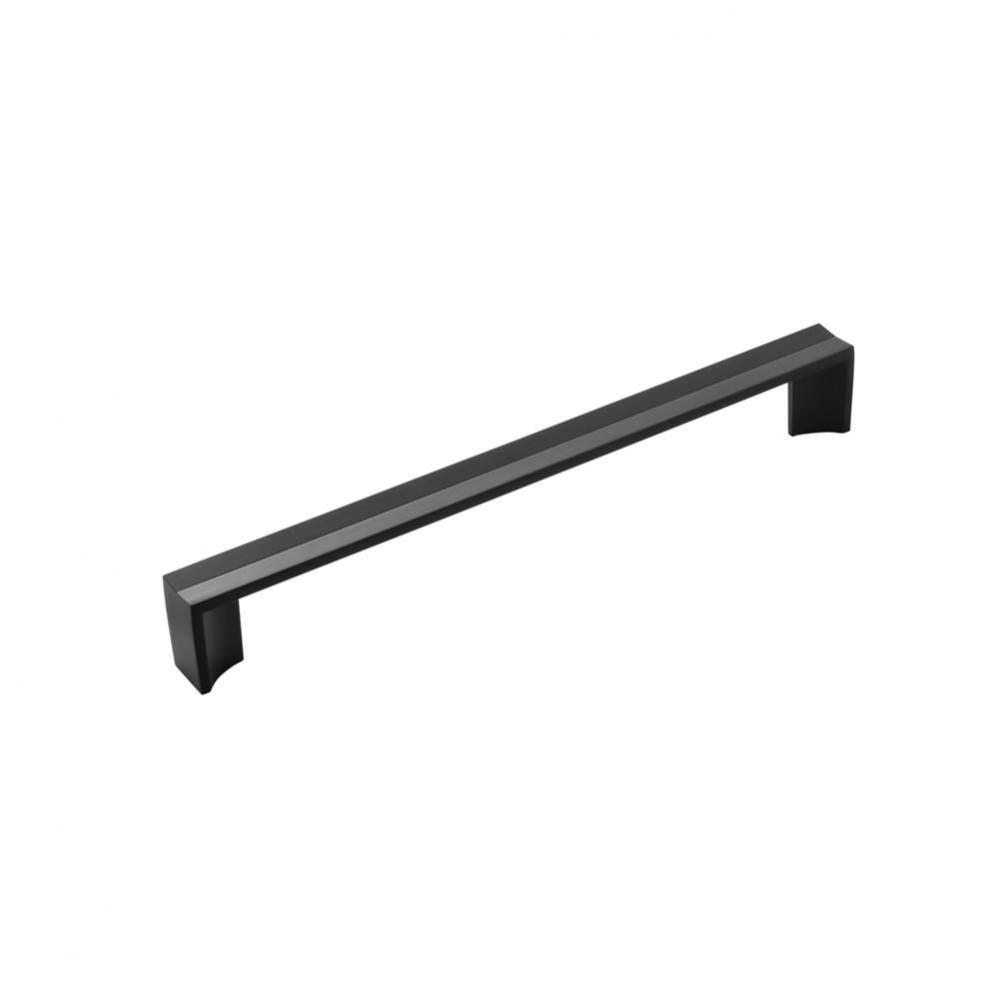 Avenue Collection Appliance Pull 12 Inch Center to Center Matte Black Finish (5 Pack)