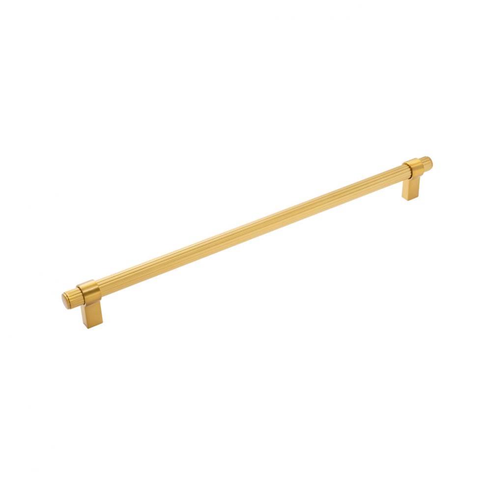 Sinclaire Collection Appliance Pull 18 Inch Center to Center Brushed Golden Brass Finish