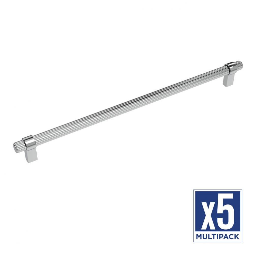Sinclaire Collection Appliance Pull 18 Inch Center to Center Chrome Finish (5 Pack)