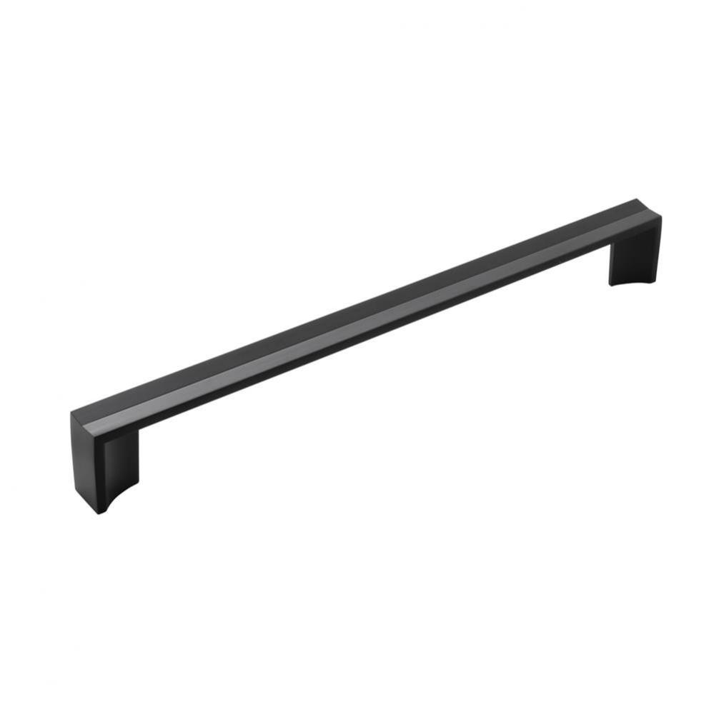 Avenue Collection Appliance Pull 18 Inch Center to Center Matte Black Finish (5 Pack)
