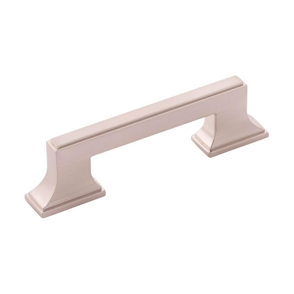 Brownstone Collection Knob 1-3/8 Inch Square Satin Nickel Finish (10 Pack)
