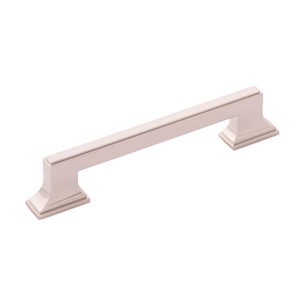 Brownstone Collection Pull 3 Inch and 3-3/4 Inch (96mm) Center to Center Polished Nickel Finish (1