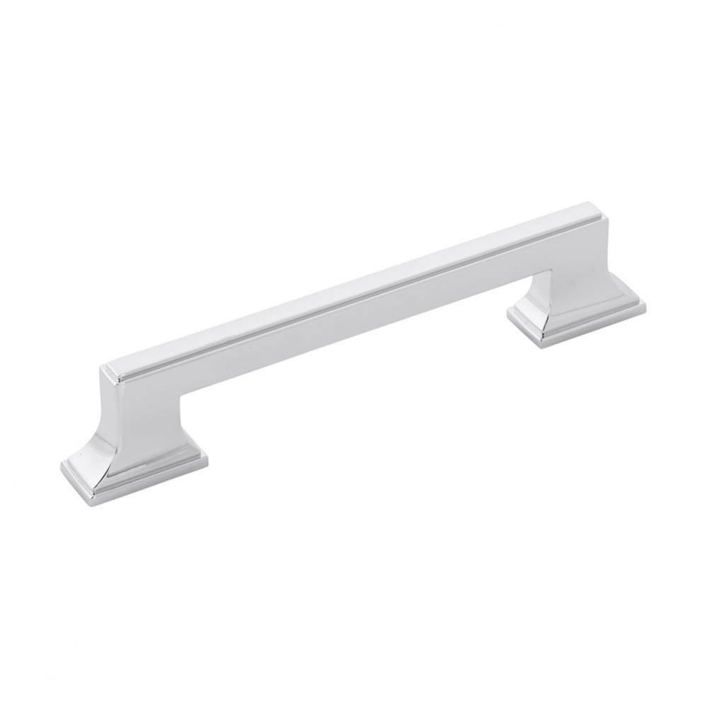 Brownstone Collection Pull 3 Inch and 3-3/4 Inch (96mm) Center to Center Chrome Finish (10 Pack)