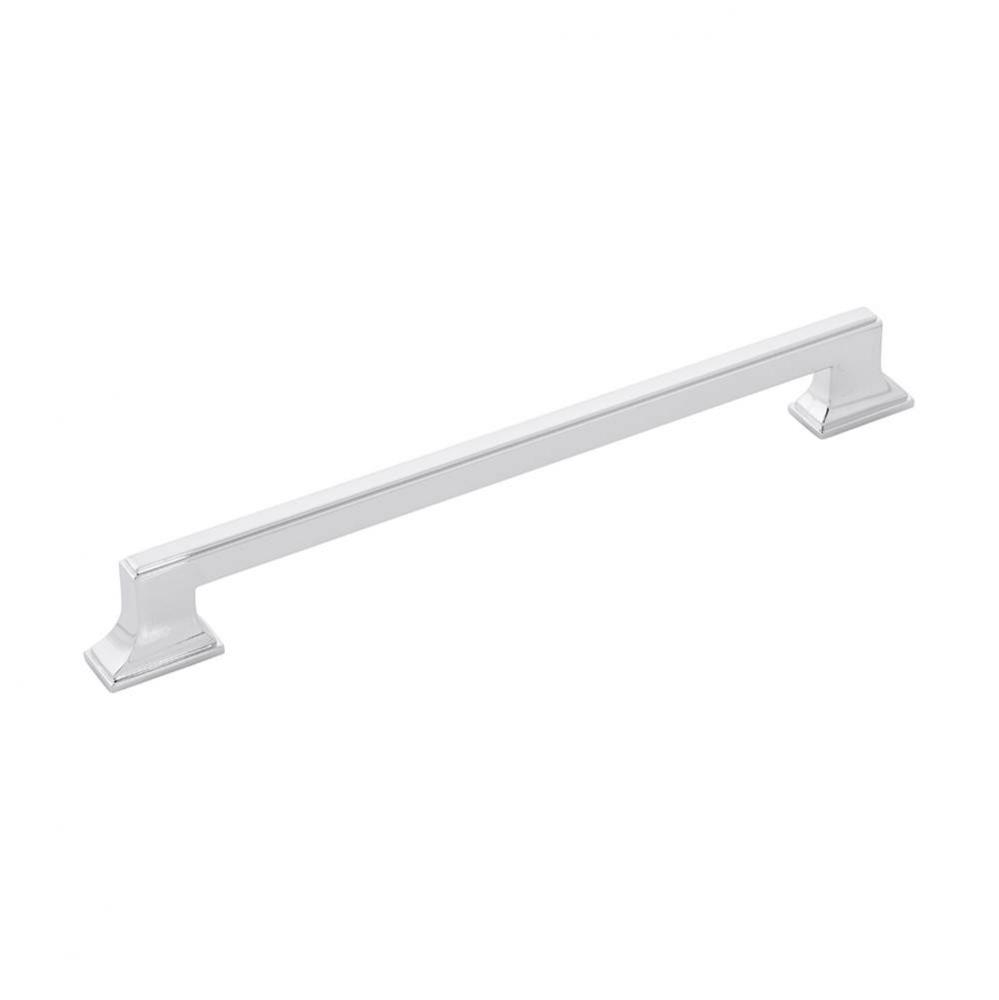 Brownstone Collection Pull 6-5/16 Inch (160mm) Center to Center Chrome Finish (10 Pack)