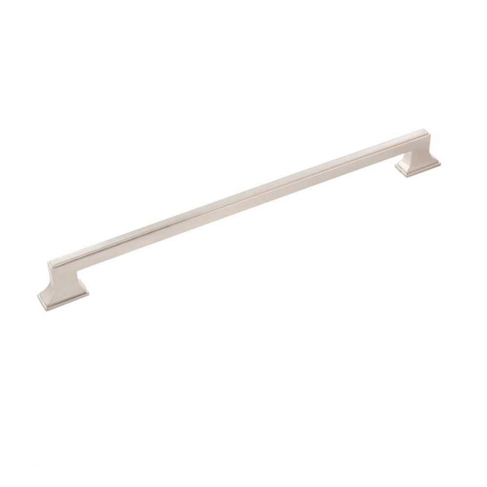 Brownstone Collection Pull 8-13/16 Inch (224mm) Center to Center Satin Nickel Finish (5 Pack)
