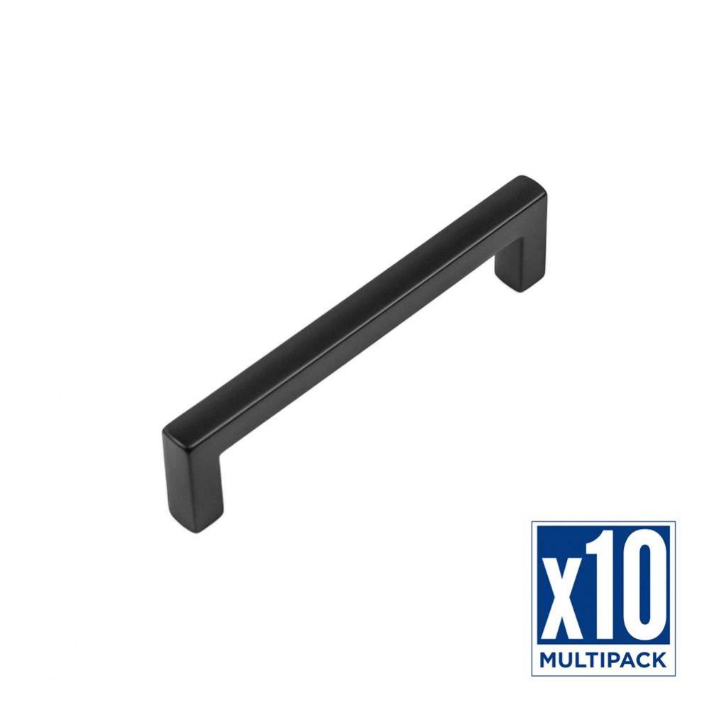 Coventry Collection Pull 5-1/16 Inch (128mm) Center to Center Matte Black Finish (10 Pack)