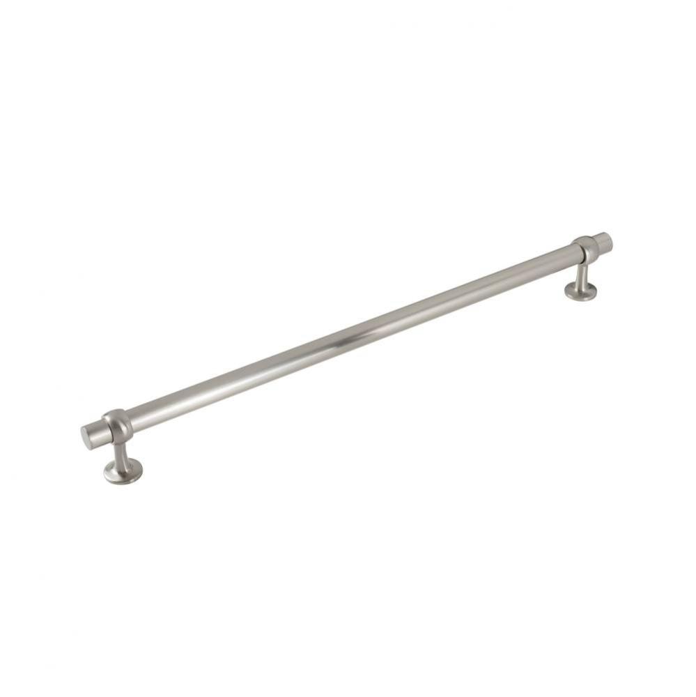 Ostia Collection Appliance Pull 18 Inch Center to Center Satin Nickel Finish