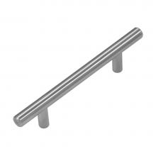 Belwith Keeler B074874-SS-10B - Contemporary Bar Pulls Collection Pull 3-3/4 Inch (96mm) Center to Center Stainless Steel Finish (