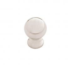Belwith Keeler B076288-14-10B - Fuller Collection Knob 1 Inch Diameter Polished Nickel Finish (10 Pack)