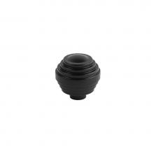 Belwith Keeler B076882-MB-10B - Sinclaire Collection Knob 1-3/8 Inch Diameter Matte Black Finish (10 Pack)