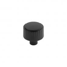 Belwith Keeler B076883-MB-10B - Sinclaire Collection Knob 1-1/4 Inch Diameter Matte Black Finish (10 Pack)