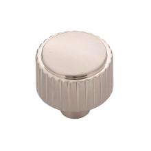 Belwith Keeler B076883-SN-10B - Sinclaire Collection Knob 1-1/4 Inch Diameter Satin Nickel Finish (10 Pack)