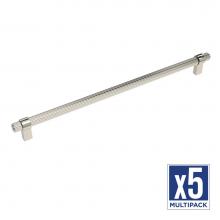 Belwith Keeler B077288-14-5B - Sinclaire Collection Appliance Pull 18 Inch Center to Center Polished Nickel Finish (5 Pack)