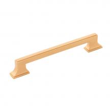 Belwith Keeler B077462-BGB-10B - Brownstone Collection Pull 5-1/16 Inch (128mm) Center to Center Brushed Golden Brass Finish (10 Pa