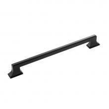 Belwith Keeler B077463-MB-10B - Brownstone Collection Pull 6-5/16 Inch (160mm) Center to Center Matte Black Finish (10 Pack)