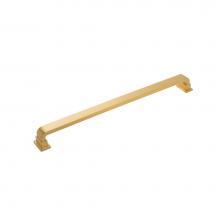 Belwith Keeler B077899BGB - Brighton Collection Appliance Pull 18 Inch Center to Center Brushed Golden Brass Finish