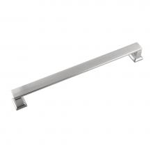 Belwith Keeler B077930SN - Cambridge Collection Pull 8-13/16 Inch (224mm) Center to Center Satin Nickel Finish