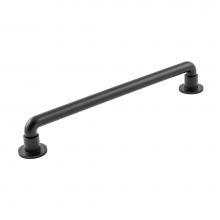Belwith Keeler B077951MB - Urbane Collection Pull 8-13/16 Inch (224mm) Center to Center Matte Black Finish