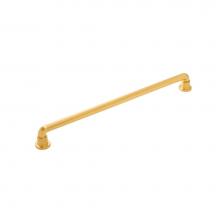 Belwith Keeler B077953BGB - Urbane Collection Appliance Pull 18 Inch Center to Center Brushed Golden Brass Finish