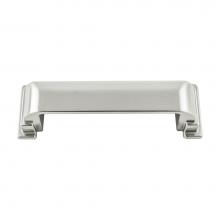 Belwith Keeler B077958SN - Brighton Collection Cup Pull 3-3/4 Inch (96mm) Center to Center Satin Nickel Finish