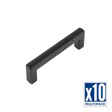 Belwith Keeler B077988MB-10B - Coventry Collection Pull 3-3/4 Inch (96mm) Center to Center Matte Black Finish (10 Pack)
