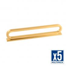 Belwith Keeler B078786BGB-5B - Corsa Collection Pull 5-1/16 Inch (128mm) and 6-5/16 Inch (160mm) Center to Center Brushed Golden