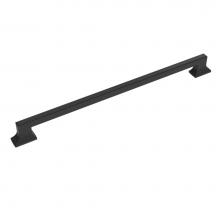 Belwith Keeler B078831-MB-5B - Brownstone Collection Appliance Pull 18 Inch Center to Center Matte Black Finish (5 Pack)