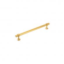 Belwith Keeler B079396-BGB - Ostia Collection Appliance Pull 12 Inch Center to Center Brushed Golden Brass Finish