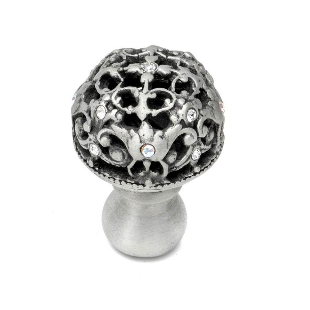 Juliane Grace Medium Knob Full Round w/ 13 Swarovski Crystals